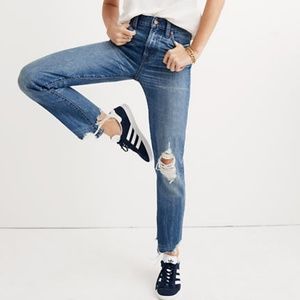 Madewell The Perfect Summer Jeans Destructed